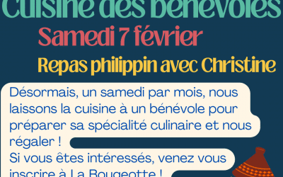 Cuisine des bénévoles